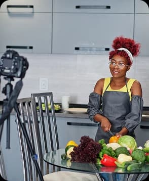 A chance to host a special cooking event live broadcast